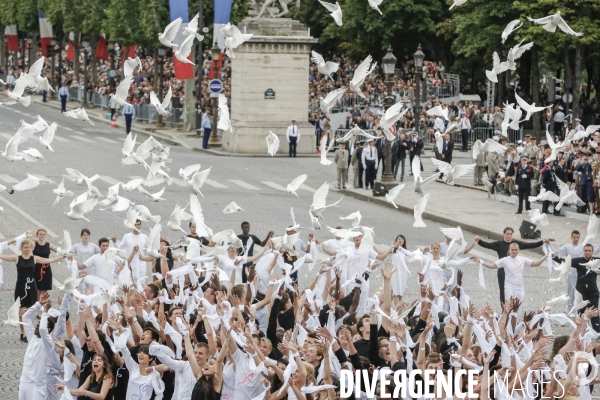 Cérémonie du 14 juillet 2014