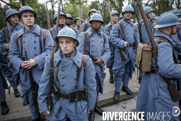 Cérémonie du 14 juillet 2014