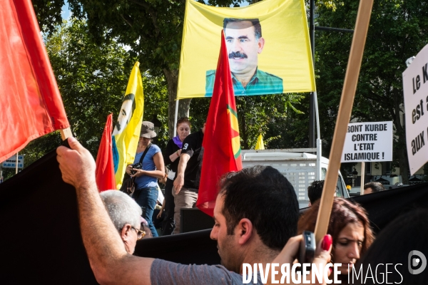 Manifestation Kurde Yézidi, Paris