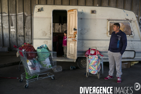 Expulsion d un camp de roms a ivry.