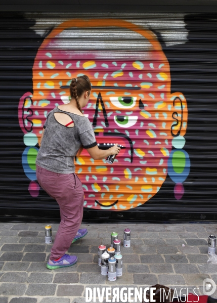KASHINK, artiste de Street Art