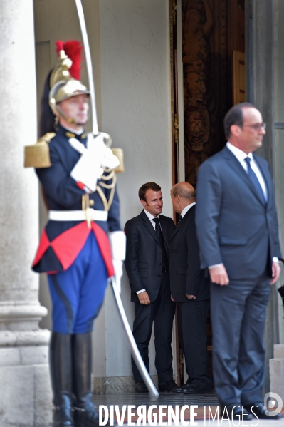Emmanuel Macron François Hollande