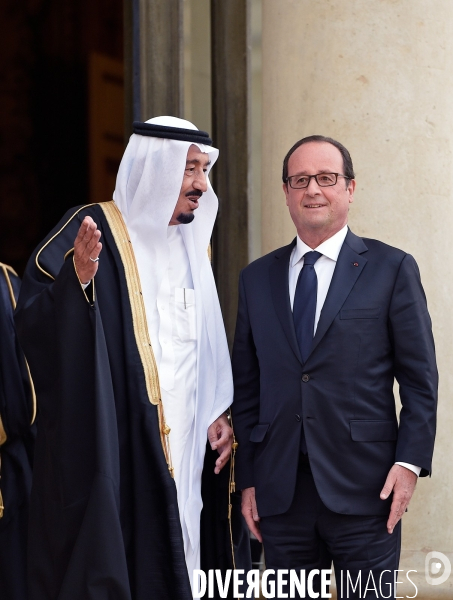 François Hollande reçoit le Prince Salman Bin Abdulaziz Al Saoud