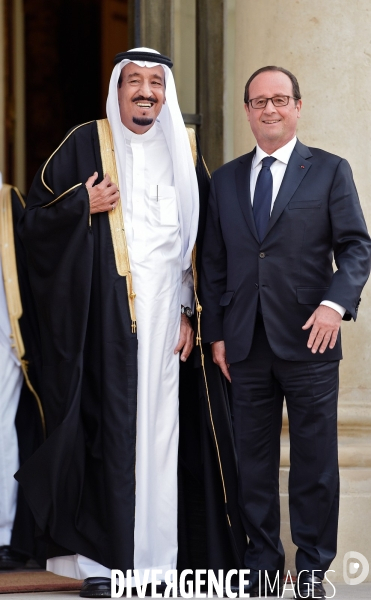 François Hollande reçoit le Prince Salman Bin Abdulaziz Al Saoud