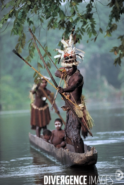 PAPOUASIE Nouvelle Guinée : Région du fleuve SEPIK