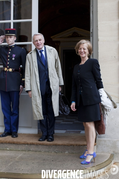 Matignon : Premier tour des elections legislatives.
