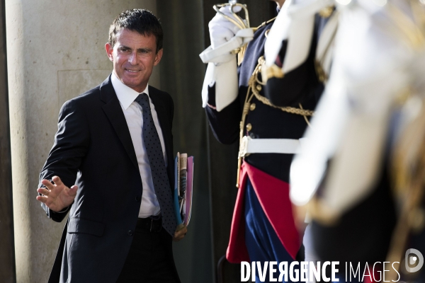 Reunion des chefs de gouvernement europeens a l Elysee.