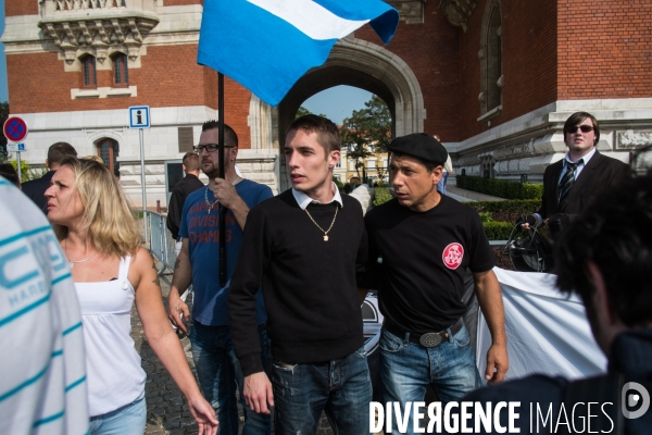 Rassemblement d extrême droite, Calais