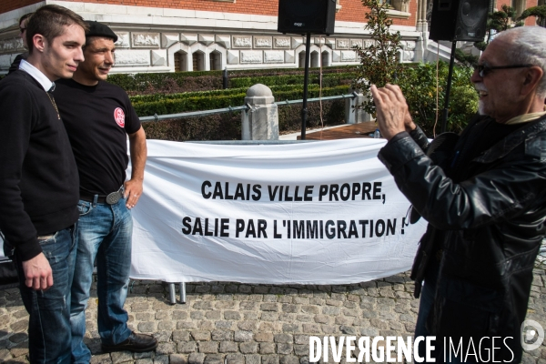 Rassemblement d extrême droite, Calais