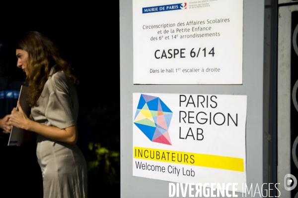 Le Welcome City Lab 1 er incubateur au monde dedie a  l innovation touristique.Paris region lab