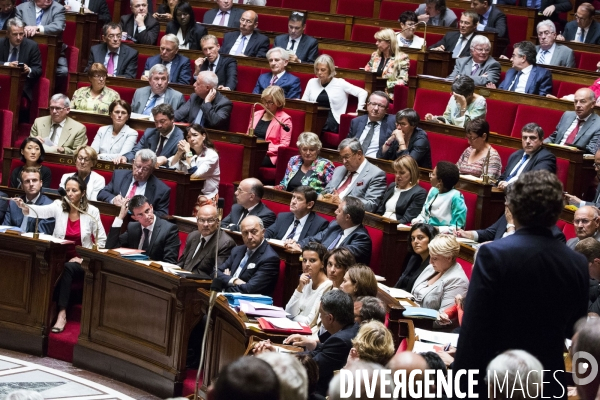 Rentree parlementaire, questions au gouvernement.