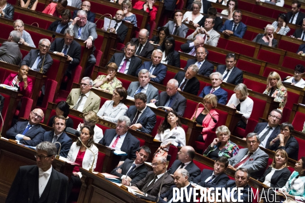 Rentree parlementaire, questions au gouvernement.