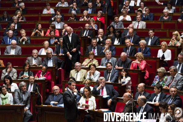 Rentree parlementaire, questions au gouvernement.