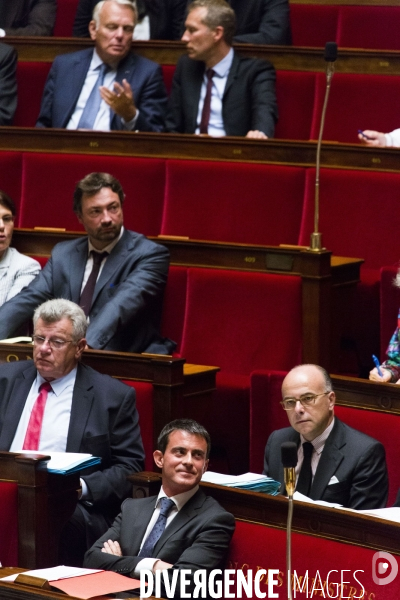 Rentree parlementaire, questions au gouvernement.