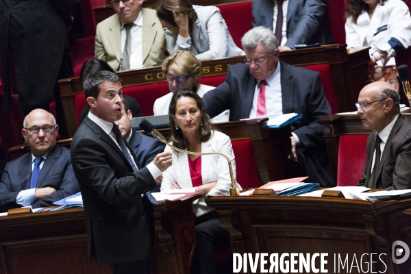 Rentree parlementaire, questions au gouvernement.