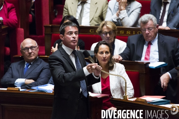 Rentree parlementaire, questions au gouvernement.