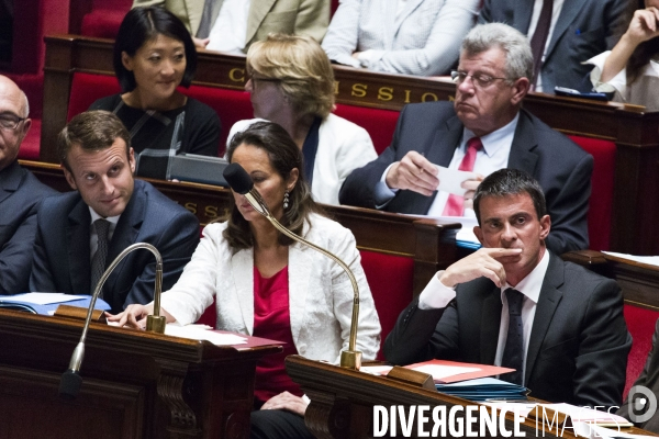 Rentree parlementaire, questions au gouvernement.