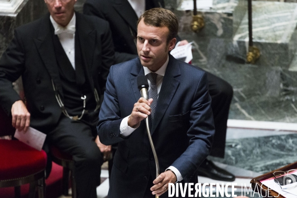 Rentree parlementaire, questions au gouvernement.