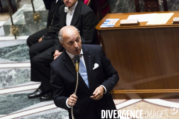 Rentree parlementaire, questions au gouvernement.