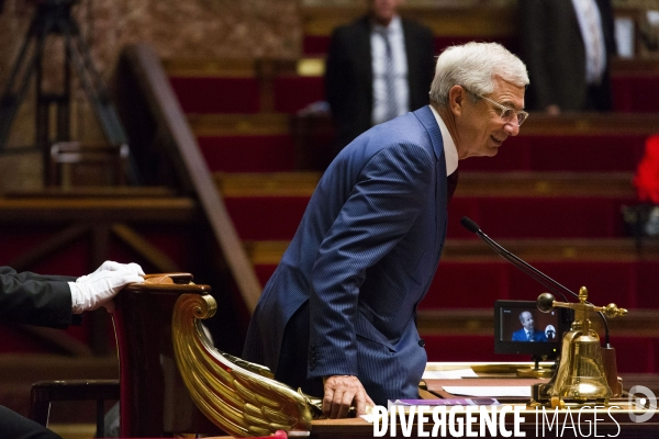 Rentree parlementaire, questions au gouvernement.