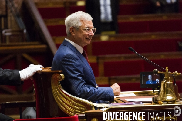Rentree parlementaire, questions au gouvernement.