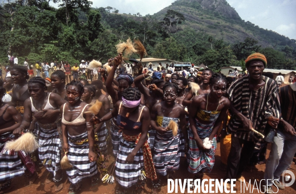Cote d Ivoire : Fête du YAB de l ethnie DAN - YACOUBA.