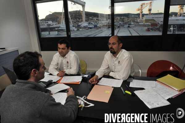 Les Mega-Yachts se refont une beaute a La Ciotat