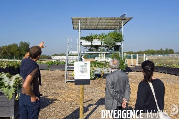 Le premier demonstrateur d agriculture urbaine en economie circulaire en France.