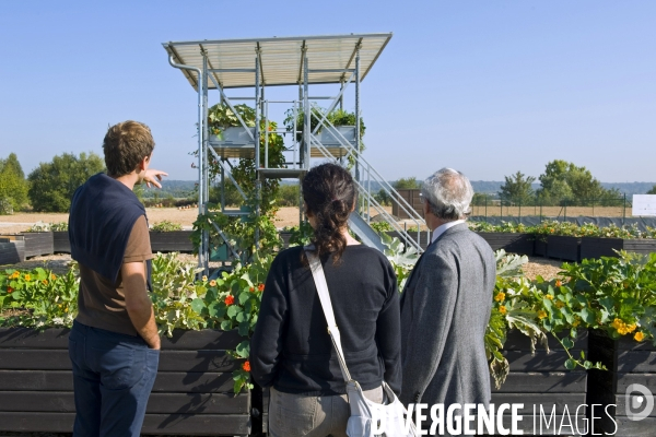 Le premier demonstrateur d agriculture urbaine en economie circulaire en France.