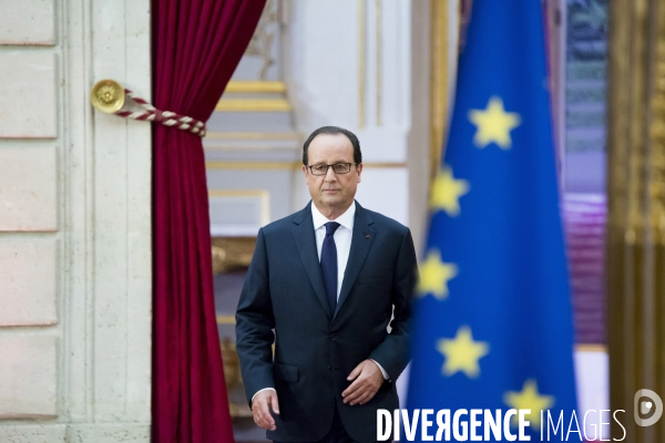 Conference presse president Hollande 18 sept 2014