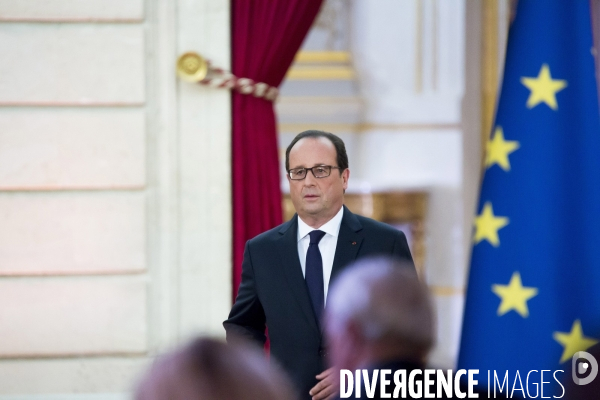 Conference presse president Hollande 18 sept 2014