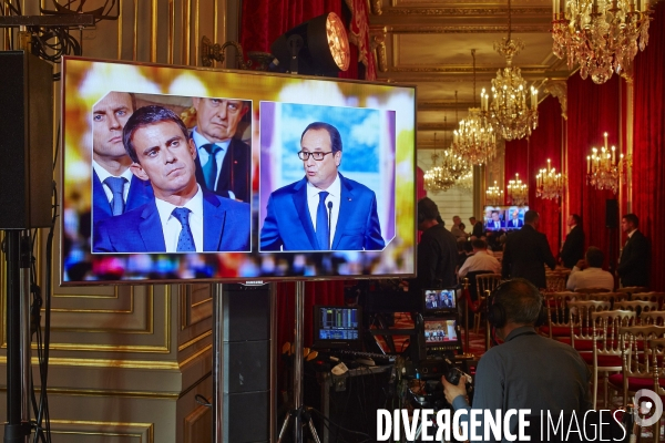 Conference presse president Hollande 18 sept 2014