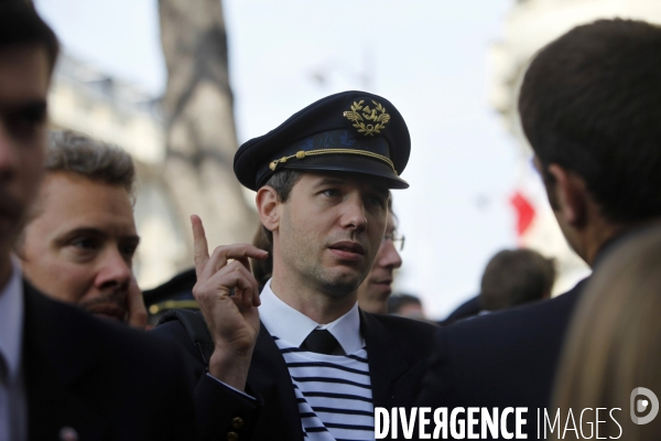 Manifestation des pilotes d Air France