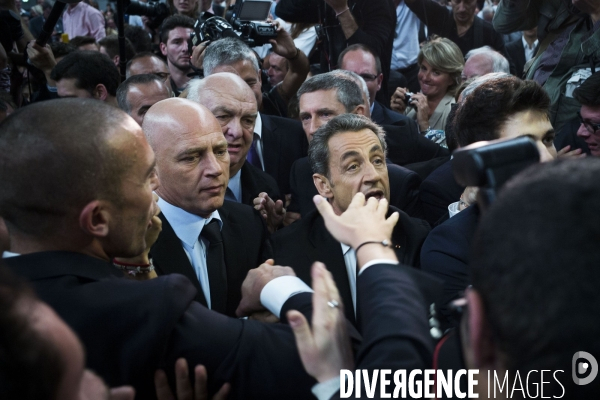 Lambersart, meeting de Nicolas Sarkozy