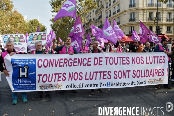 Manifestation nationale des hospitaliers contre l austérité