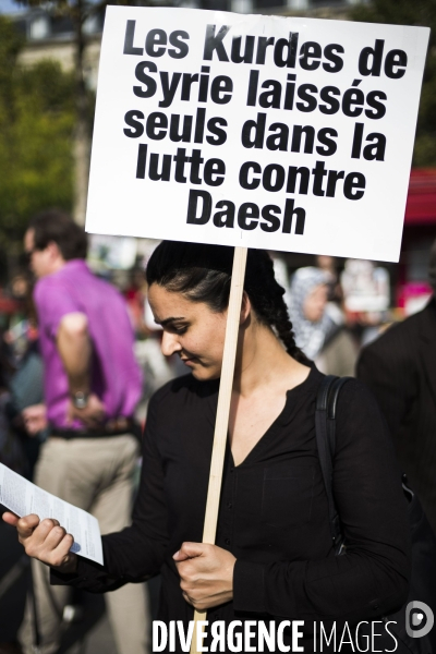 Rassemblement republicain, hommage a Herve Gourdel.