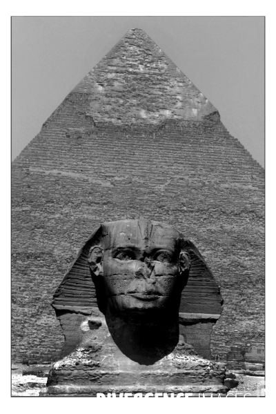 The Great pyramids and Sphinx of Egypt. La Grande Pyramide et le Sphinx d Egypte.