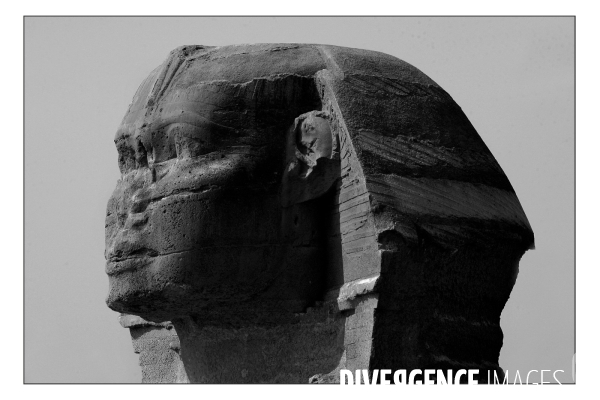The Great pyramids and Sphinx of Egypt. La Grande Pyramide et le Sphinx d Egypte.
