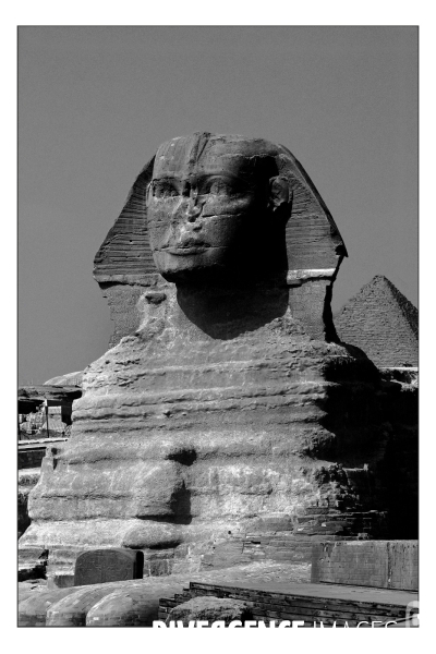 The Great pyramids and Sphinx of Egypt. La Grande Pyramide et le Sphinx d Egypte.