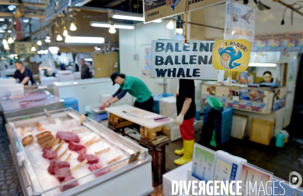 Le marché aux poissons Tsukiji de Tokyo