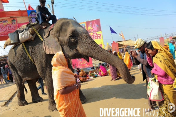 Kumbh Mela Hindu pilgrimage Ritual and worship 2013. Kumbh Mela hindou pèlerinage rituel et de culte 2013.