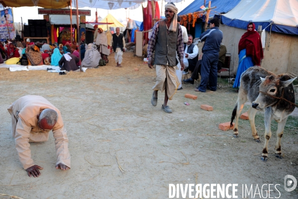 Kumbh Mela Hindu pilgrimage Ritual and worship 2013. Kumbh Mela hindou pèlerinage rituel et de culte 2013.