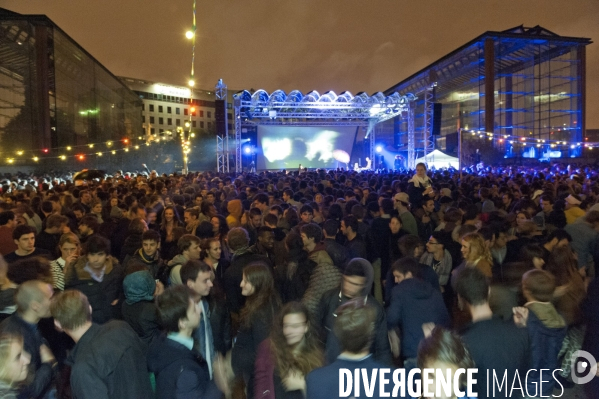 Nuits Blanches, Parc André Citroën : Jeff Mills, anime une grande discothèque à ciel ouvert ; « Together is better »