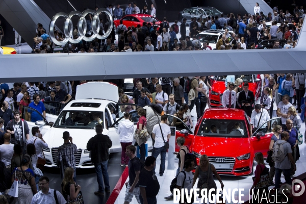 Mondial de l Automobile 2014: ouverture au public.