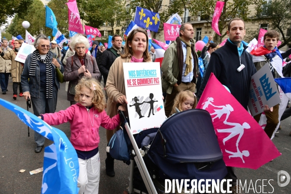 La Manif pour tous. The Demonstration For All.