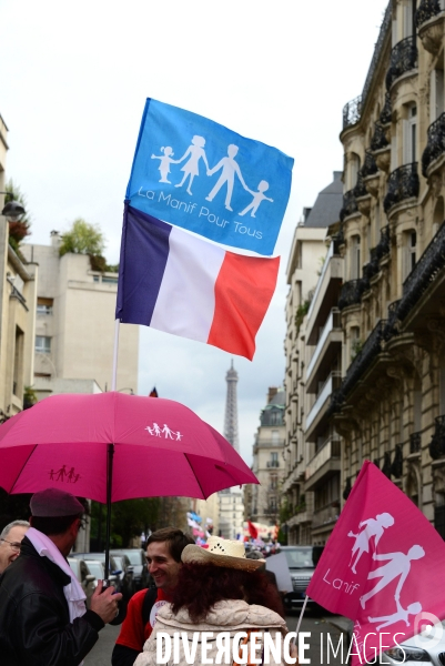 La Manif pour tous. The Demonstration For All.