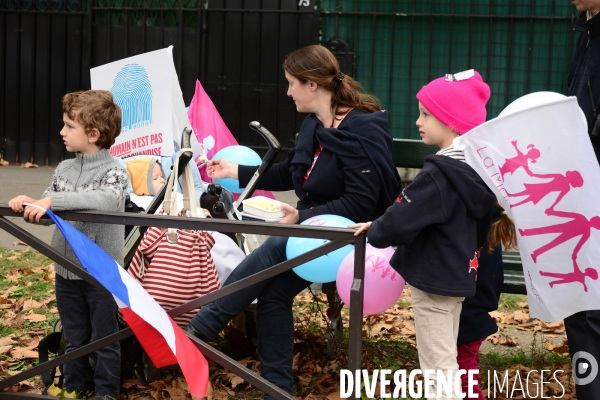 La Manif pour tous. The Demonstration For All.