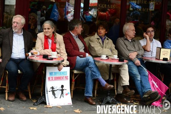 La Manif pour tous. The Demonstration For All.