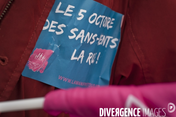 Paris :  la manif pour tous  du dimanche 5 octobre 2014