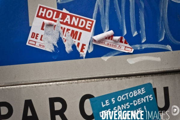 Paris :  la manif pour tous  du dimanche 5 octobre 2014